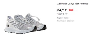 Zapatillas The North Face Oxeye Mid para Mujer por 54.99€