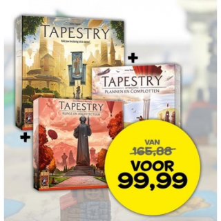 Bordspel pakket van Tapestry van 999 Games voor €99,99