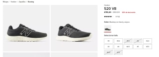 Hasta 50% + 25% EXTRA descuento en tus compras New Balance Zapatillas desde 14€
