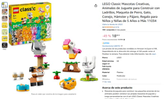 LEGO Classic Mascotas Creativas por 18€
