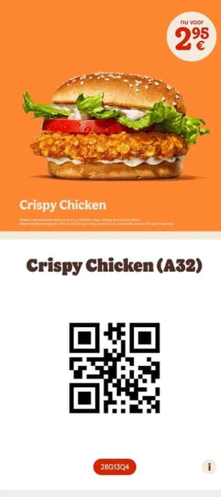 Diverse Korting Coupons Burgerking