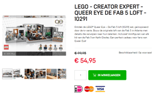 LEGO® Queer Eye – De Fab 5 loft 10291 voor €54,95 bij Dagknaller
