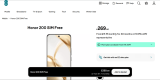 HONOR 200 5G Smartphone + Free Honor Pad X8a - £269