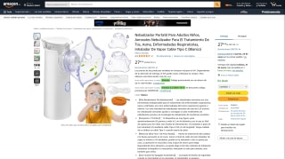 Nebulizador Portátil Para Adultos Niños por 14€