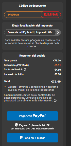 Tarjeta regalo Ikea 100€ por tan solo 72,49€
