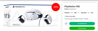 PS VR2 - Virtual Reality Headset - Sony PlayStation - PS5 voor €398 bij Nedgame