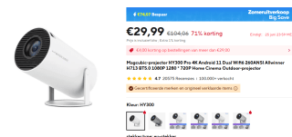 Magcubic HY300 Pro beamer-voor €29,99 bij AliExpress