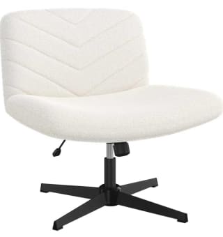 Silla de oficina ancha sin ruedas con funcion mecedora por 59,49€