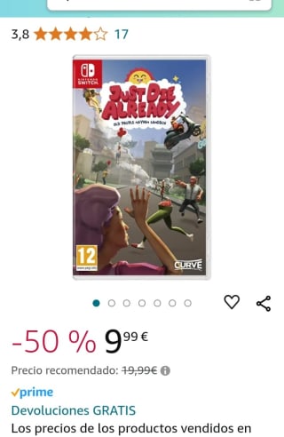 Just Die Already Nintendo Switch por 9,99€.