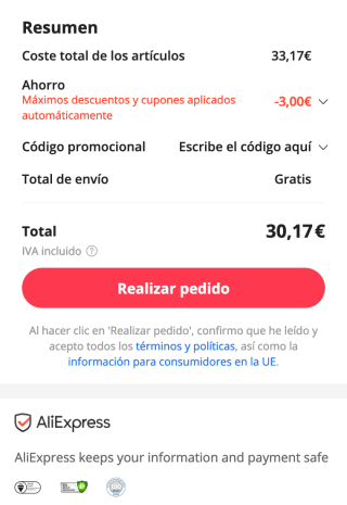 Xiaomi Redmi Watch 3 Active por solo 30,17€