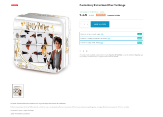 Juego de mesa rompecabezas Harry Potter por solo 3,29€