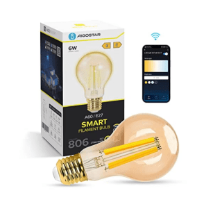 Bombillas Inteligentes 6W 806LM WIFI Vintage por 5,45€