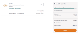 Pinolino Kinderpicknicktafel Nicki met rugleuning voor €26,48 dmv code bij Babymarkt