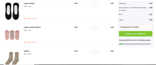 2+1 gratis op been- & ondermode bij Terstal