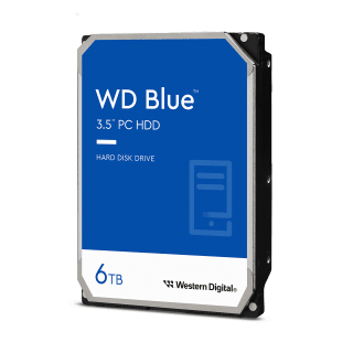 WD Blue WD60EZAZ 6 TB - Hard disk drive voor €131,99 bij Western Digital