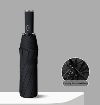 Paraguas plegable automático Xiaomi en color negropor 8,19€