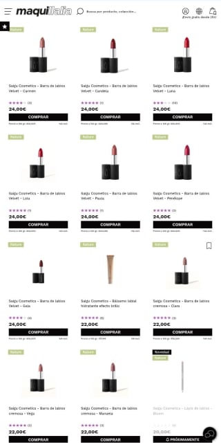 -50% en la tercera unidad de Labios Saigu.