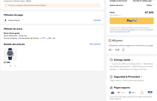 Reloj ADDIESDIVE 200m Mecánico 42mm NH35 por 67,34€