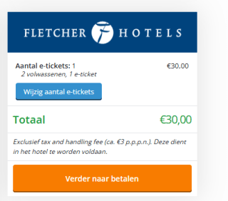 Nachtje Weg voor 2 personen bij Fletcher Hotel via de Mediamarkt