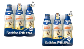 2 Pack de 6 x 1L de Puleva Batido de Vainilla por 19.26€