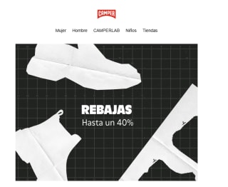 Hasta 40% de descuento en rebajas desde Camper
