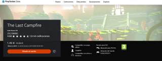 Juego para PS4 The Last Campfire por 1,49€