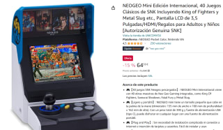 Neo Geo Mini voor €64,59 bij Amazon
