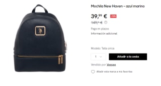 Mochila U.S. Polo Assn. New Haven por 39.9€