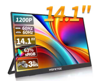 14,1" Draagbare Full HD IPS Monitor 1920x1200 60Hz voor €50,99 dmv code bij Aliexpress