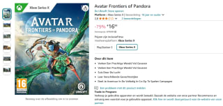 Avatar Frontiers of Pandora (Xbox Series X) voor €16,99 bij Amazon