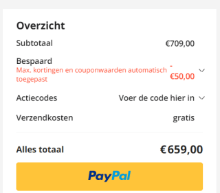 Apple iPhone 15 - 128GB - Black voor €659 dmv code bij Aliexpress