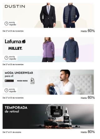 Recopilación nuevas ofertas de Primereti hasta 80% descuento