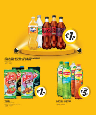 Jumbo actie de euro show 4 weken lang heel veel producten voor €1