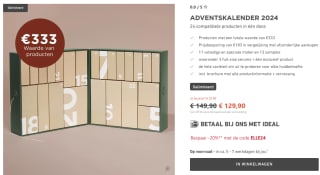€20 Early Bird korting op de Adventskalender van Junglück