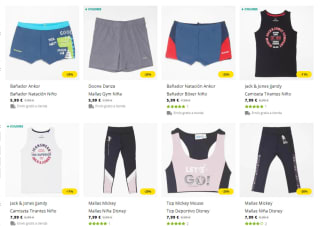 Descuentos de -20% en seleccionados para niños desde Sprinter