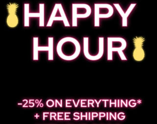 25% korting + gratis verzending op alles bij Dress for less