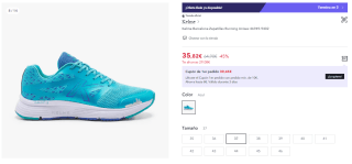 Zapatillas de Hombre Kelme Barcelona por 32.82€