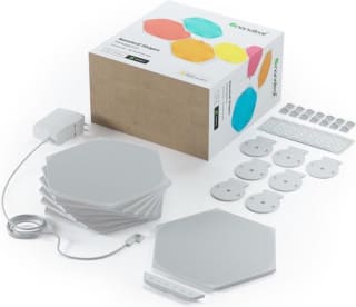 NANOLEAF Shapes Hexagons Starter Kit - 9 stuks Smart Lights RGBW voor €98,99 bij Bol