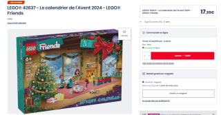 LEGO Friends 42637 - Le calendrier de l’Avent 2024 à 17,99€