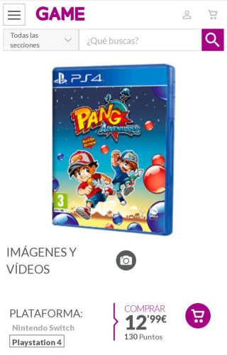 Pang Adventures Buster Edition PS4 por 9,99€.
