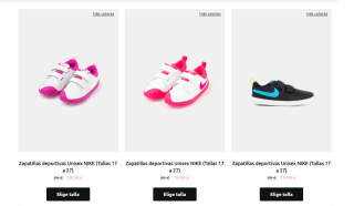 ofertas en moda desde Carrefour zapatillas desde 1,30€ y más cosas