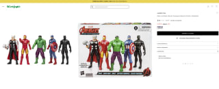 HASBRO Pack múltiple Marvel Avengers Beyond Earth's Mightiest por 21,85€