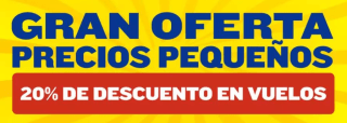 20% EXTRA descuento en tus vuelos en Ryanair precios de locura