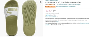 Chanclas Puma Popcat 20 por 11.95€