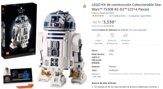 Kit LEGO Star Wars R2-D2 a $3,339 en Amazon