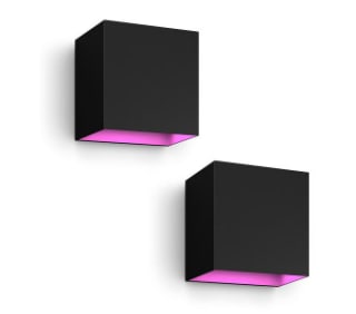 2 stuks Philips Hue Resonate Down - muurlamp - wit en gekleurd licht voor €138 in de Ah voordeelshop