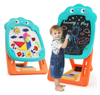 Caballete de Arte de Doble Cara para Niños Pequeños por 24.99€