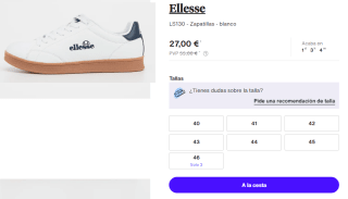 Zapatillas Casual de Mujer Ellesse LS130 por 27€