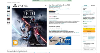 Juego Star Wars Jedi Fallen Order PS5 por solo 16,99€