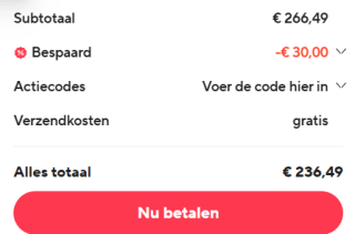 GoPro HERO 12 Black - Actioncam voor €236,49 dmv code bij Aliexpress